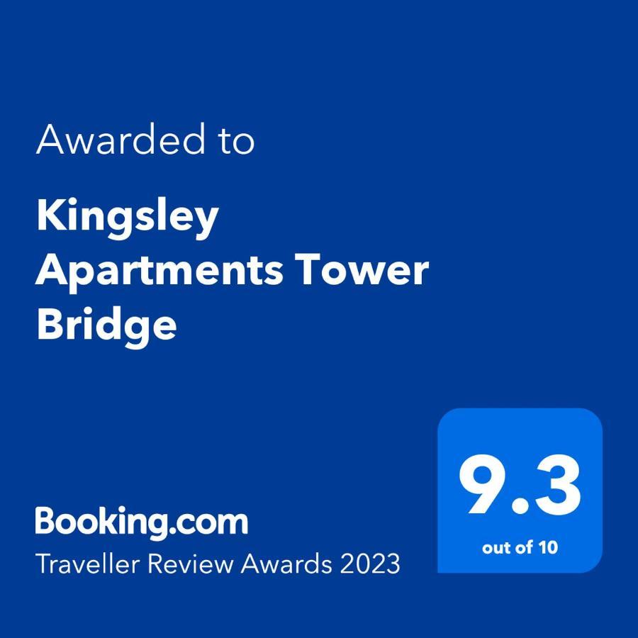 Kingsley Apartments Tower Bridge Londra Dış mekan fotoğraf